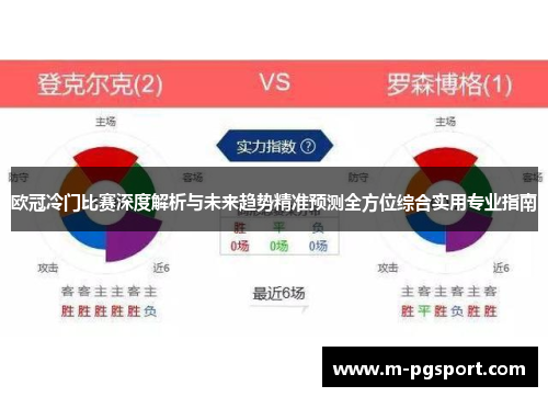 欧冠冷门比赛深度解析与未来趋势精准预测全方位综合实用专业指南